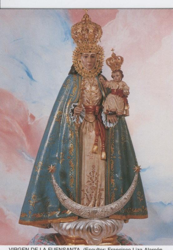 Postal 015470: Virgen de la Fuensanta (Francisco Liza Alarcon)