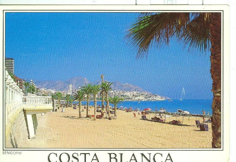 Postal 006488 : Playa de Poniente, Benidorm