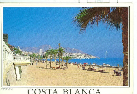 Postal 006488 : Playa de Poniente, Benidorm