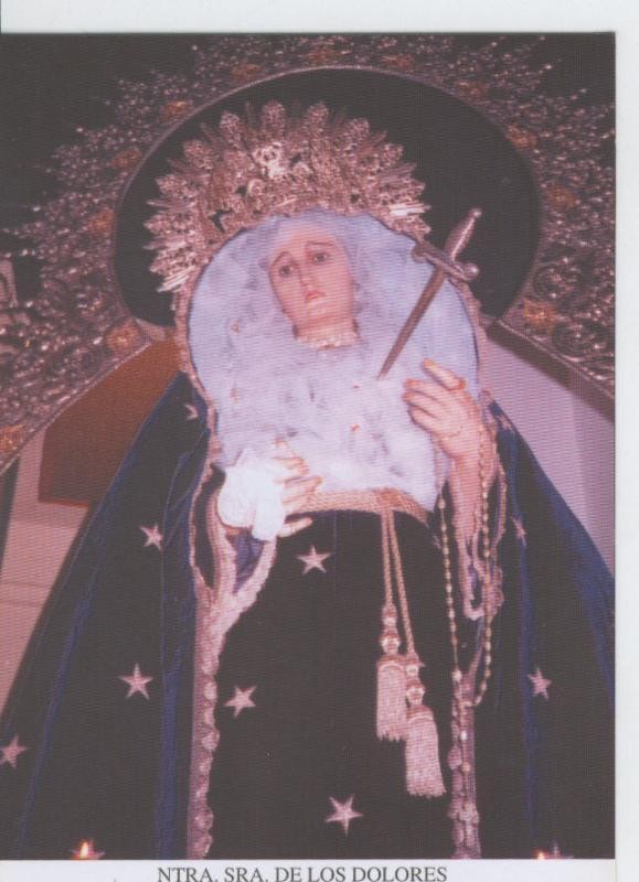 Postal 015482: Virgen Nuestra Señora de los Dolores