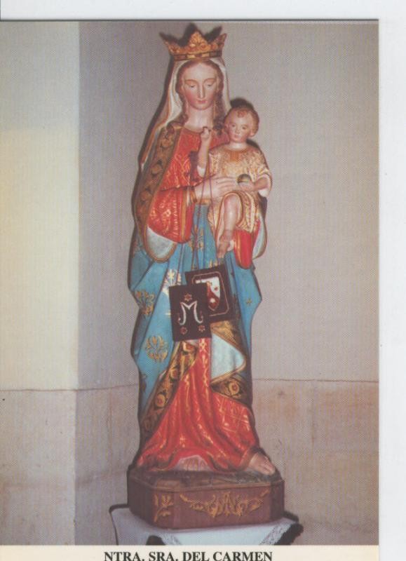 Postal 015489: Virgen Nuestra Señora del Carmen