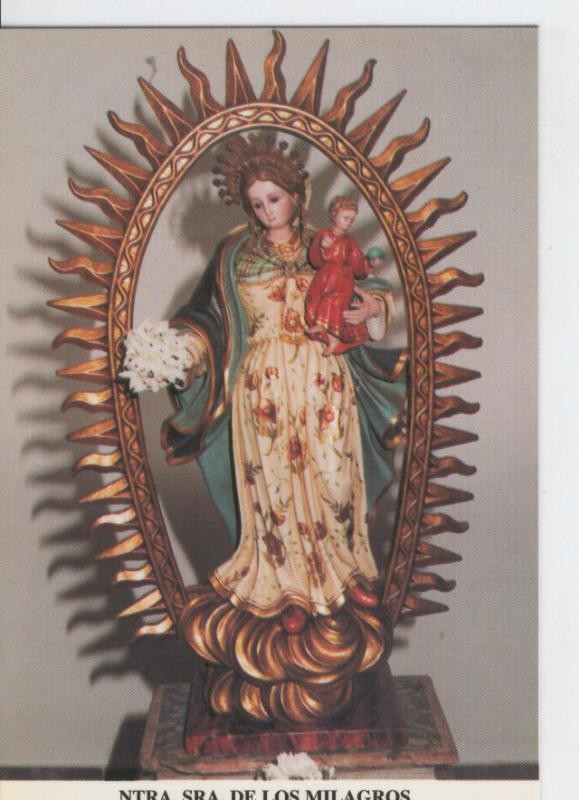 Postal 015498: Virgen Nuestra Señora de los Milagros