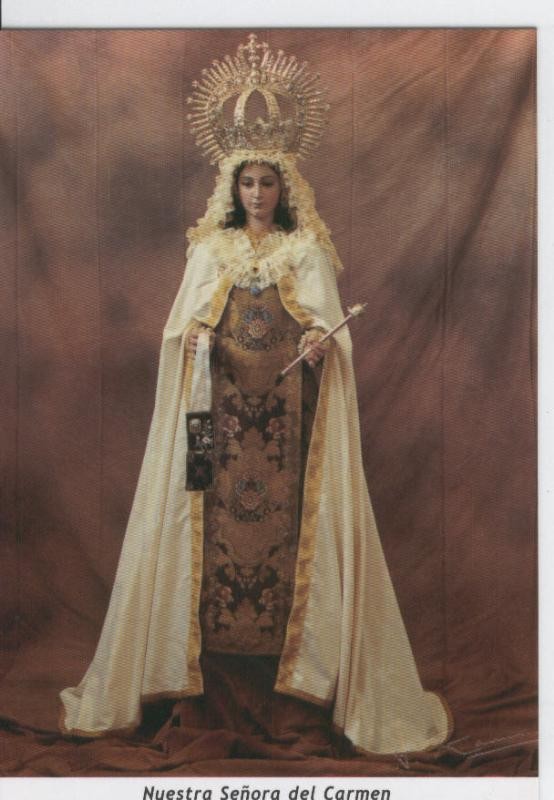 Postal 015502: Virgen Nuestra Señora del Carmen