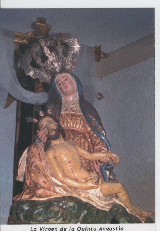Postal 015504: Virgen de la Quinta Angustia