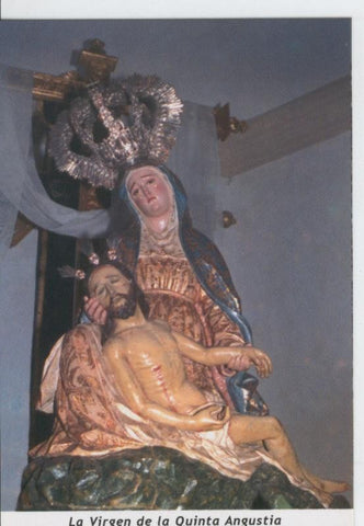 Postal 015504: Virgen de la Quinta Angustia