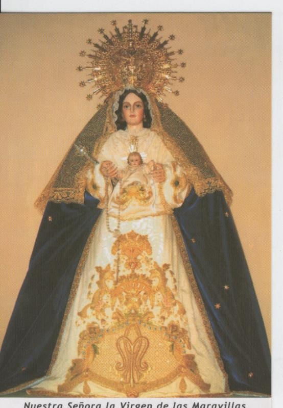 Postal 015510: Virgen Nuestra Señora de las Maravillas