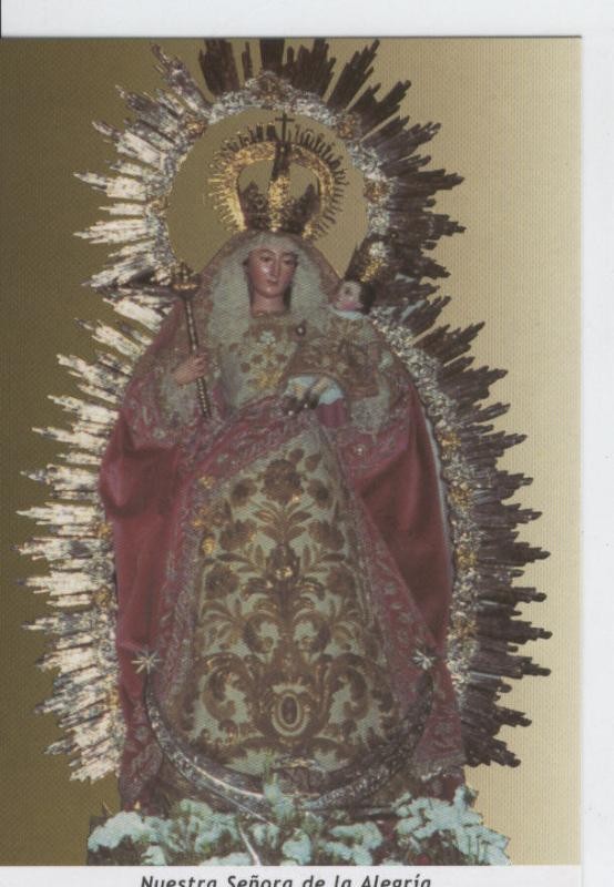 Postal 015519: Virgen Nuestra Señora de la Alegria