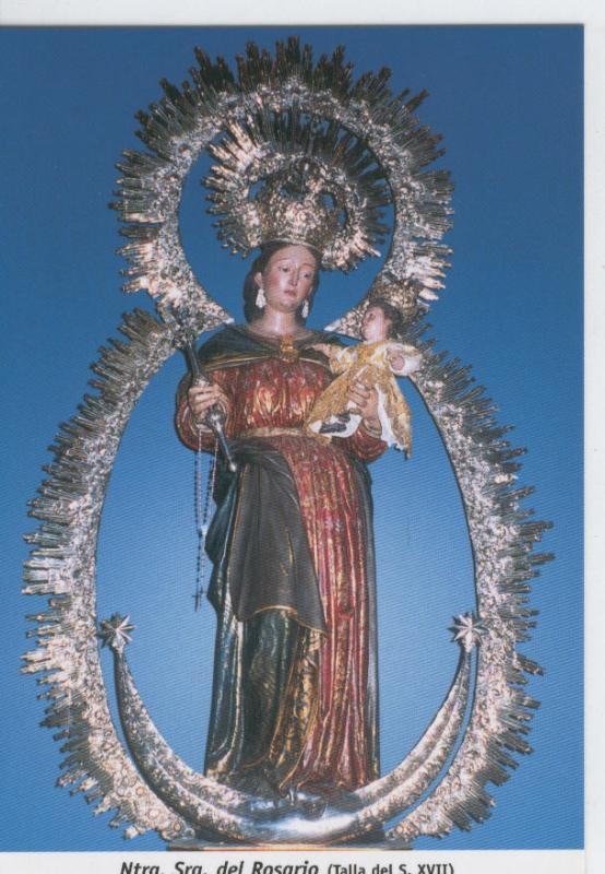 Postal 015520: Virgen Nuestra Señora del Rosario