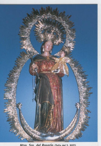 Postal 015520: Virgen Nuestra Señora del Rosario