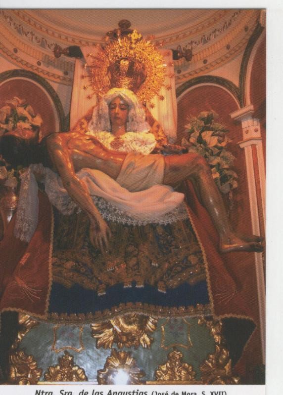 Postal 015522: Virgen Nuestra Señora de las Angustias (Jose de Mora)
