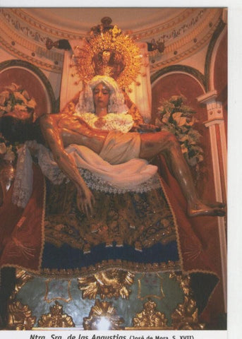 Postal 015522: Virgen Nuestra Señora de las Angustias (Jose de Mora)