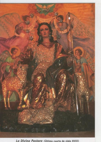 Postal 015527: Virgen La Divina Pastora