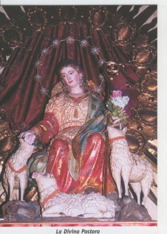 Postal 015534: Virgen La Divina Pastora