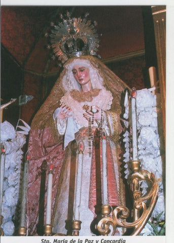 Postal 015535: Virgen Santa Maria de la Paz y Concordia