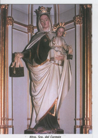 Postal 015538: Virgen Nuestra Señora del Carmen
