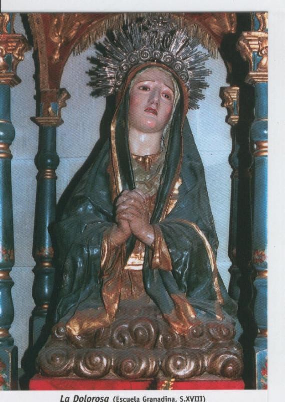 Postal 015540: Virgen La Dolorosa