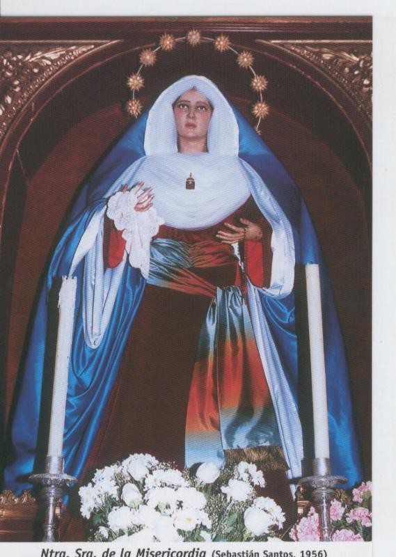 Postal 015541: Virgen Nuestra Señora de la Misericordia (Sebastian Santos)