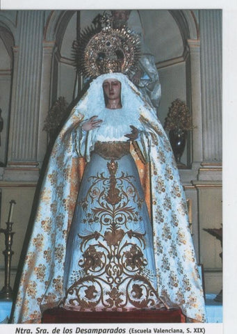 Postal 015543: Virgen Nuestra Señora de los Desamparados