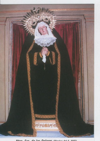 Postal 015544: Virgen Nuestra Señora de los Dolores