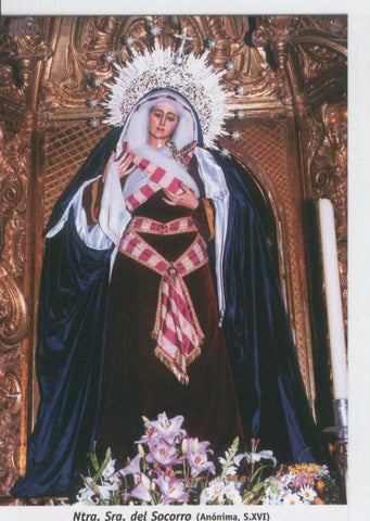 Postal 015546: Virgen Nuestra Señora del Socorro