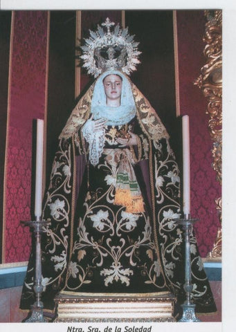Postal 015548: Virgen Nuestra Señora de la Soledad