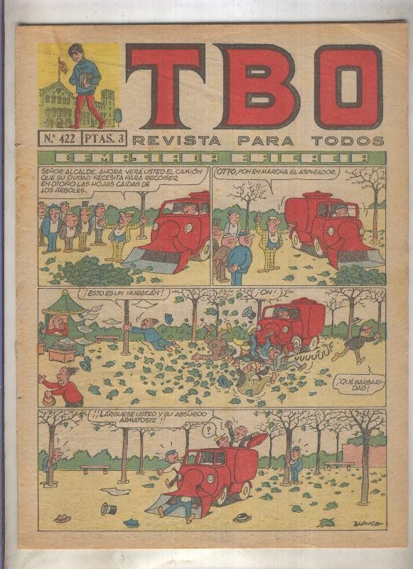 TBO numero 422: Demasiada eficacia (Blanco)