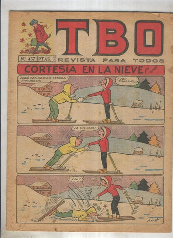 TBO numero 437: Cortesia en la nieve (ayne)