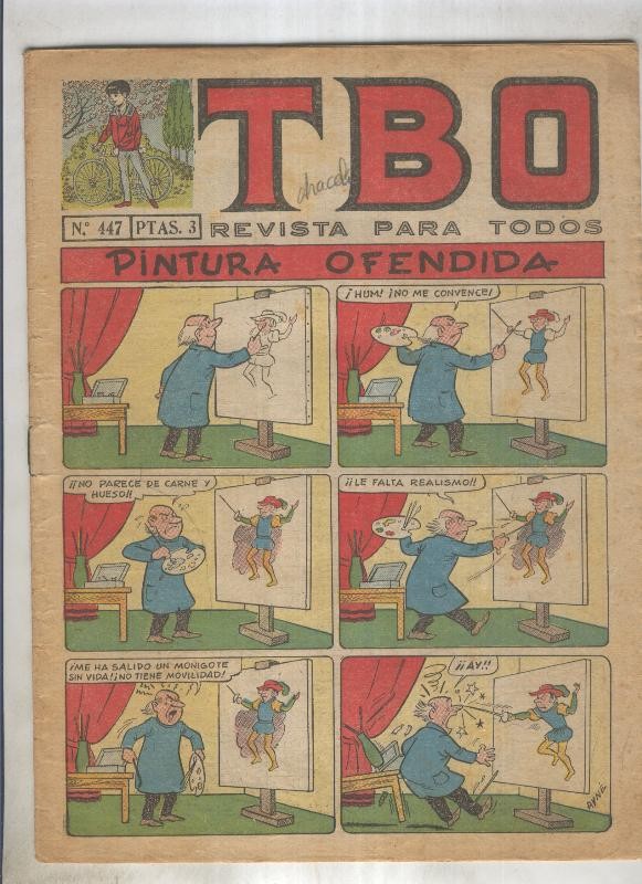TBO numero 447: Pintura ofendida (Ayne)
