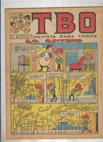 TBO numero 473: La antena (Moreno)