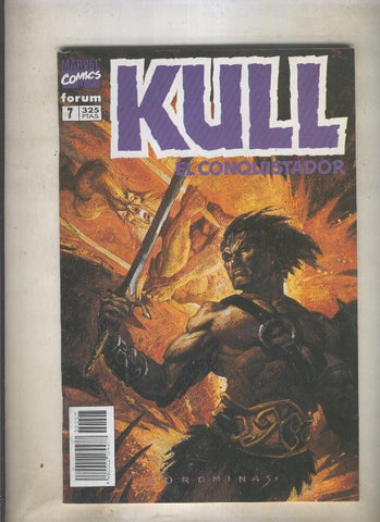Kull el conquistador numero 07 (numerado 1 en trasera)