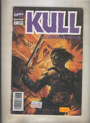 Kull el conquistador numero 07 (numerado 2 en trasera)