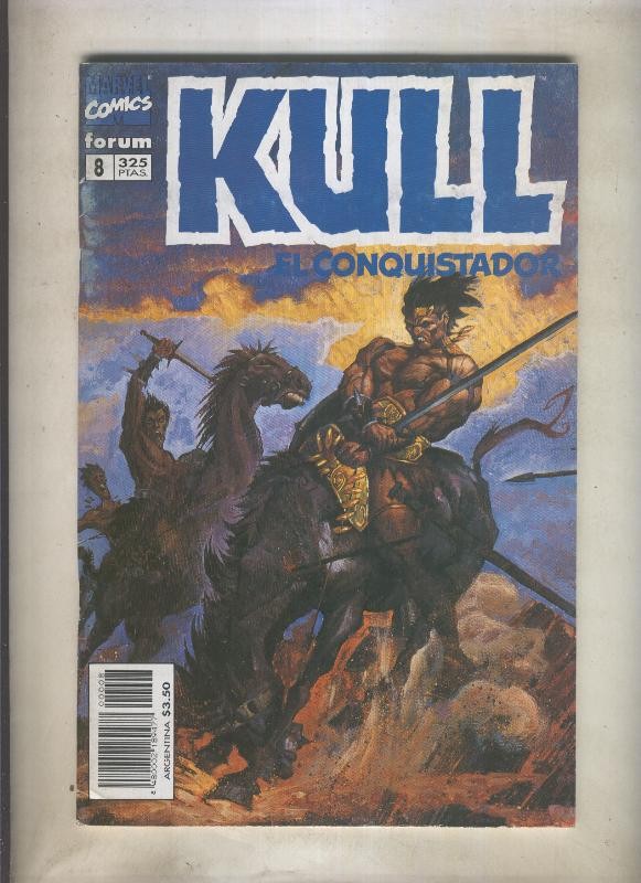 Kull el conquistador numero 08 (numerado 3 en trasera)