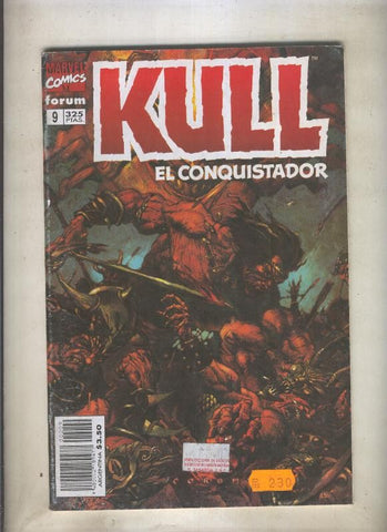 Kull el conquistador numero 09 (numerado 2 en trasera)