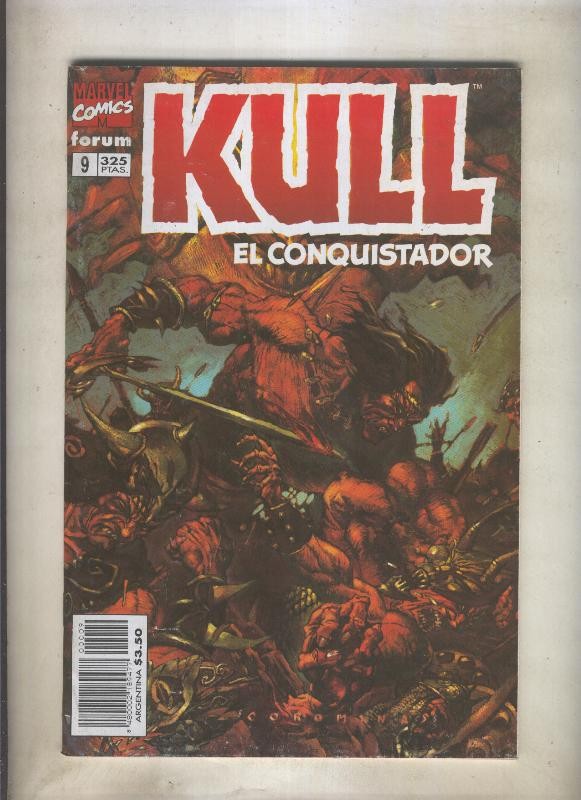 Kull el conquistador numero 09 (numerado 3 en trasera)
