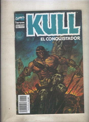 Kull el conquistador numero 10 (numerado 4 en trasera)