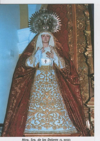 Postal 015549: Virgen Nuestra Señora de los Dolores