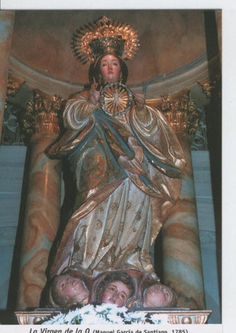 Postal 015551: Virgen de la O (Manuel Garcia de Santiago)