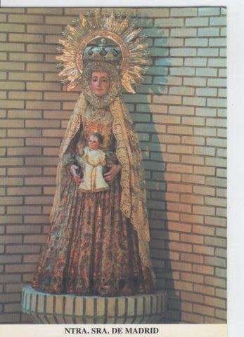 Postal 015573: Virgen Nuestra Señora de Madrid