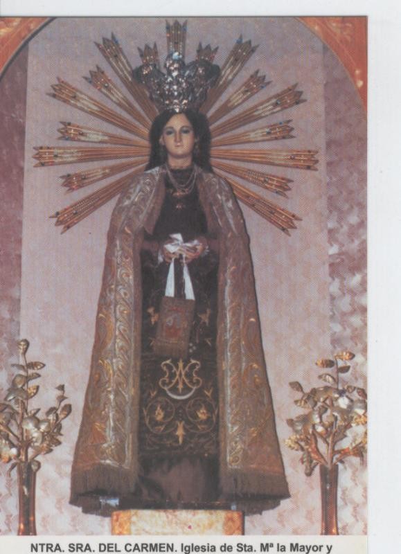Postal 015577: Virgen Nuestra Señora del Carmen
