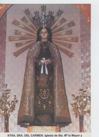 Postal 015577: Virgen Nuestra Señora del Carmen