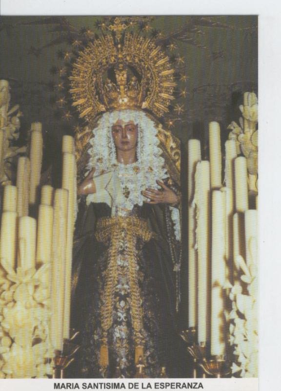 Postal 015581: Virgen Maria Santisima de la Esperanza