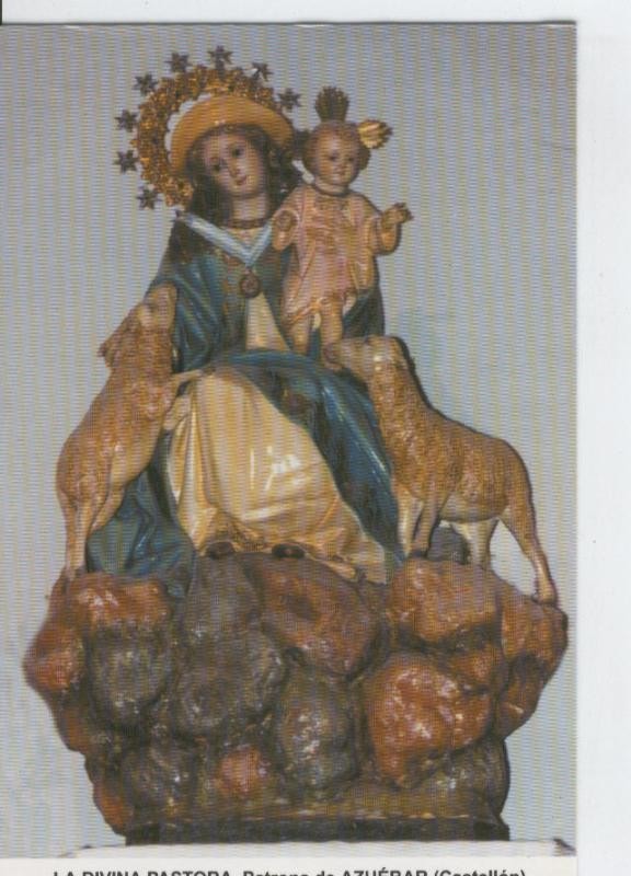 Postal 015583: Virgen La divina pastora