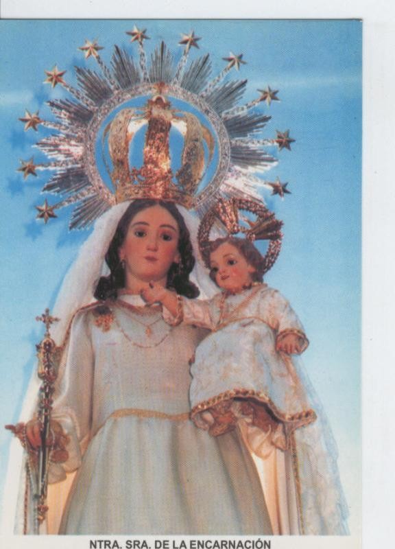 Postal 015591: Virgen Nuestra Señora de la Encarnacion
