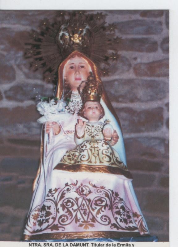 Postal 015593: Virgen Nuestra Señora de la Damunt
