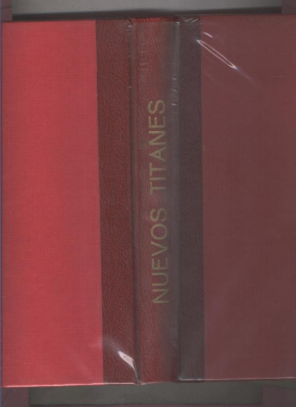 Nuevos Titanes volumen 1, tomo artesanal color rojo: numeros 1 al 12