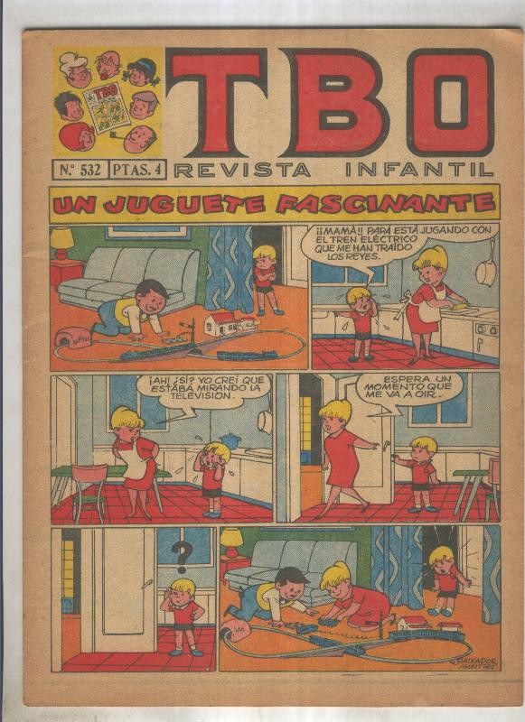 TBO numero 532: Un juguete fascinante (Salvador Mestre)