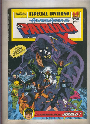 La Patrulla X especial invierno 1989: Atlantis Ataca  