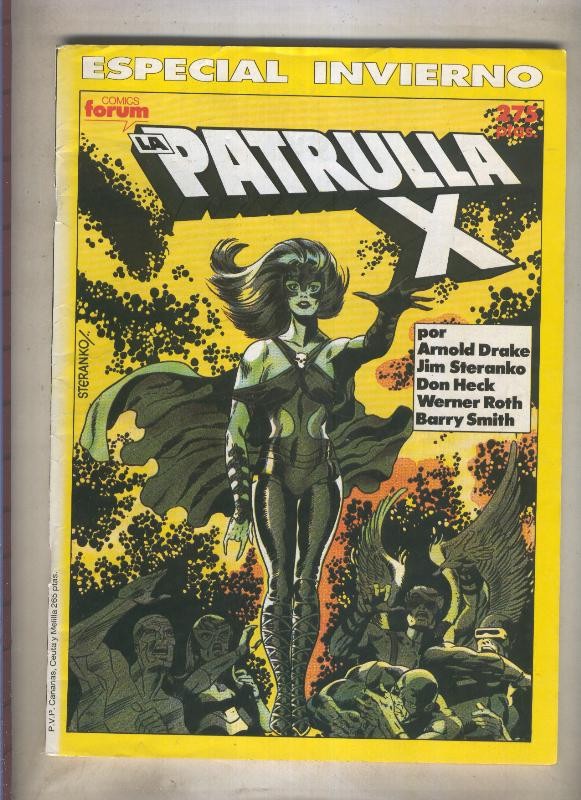 La Patrulla X especial invierno 1990 (numerado 1 en interior cubierta)