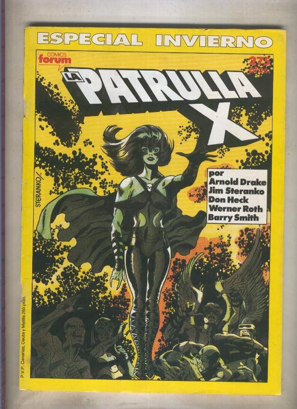 La Patrulla X especial invierno 1990 (numerado 3 en interior cubierta)