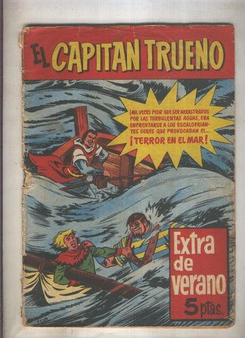 El Capitan Trueno especial verano 1960: Terror en el mar